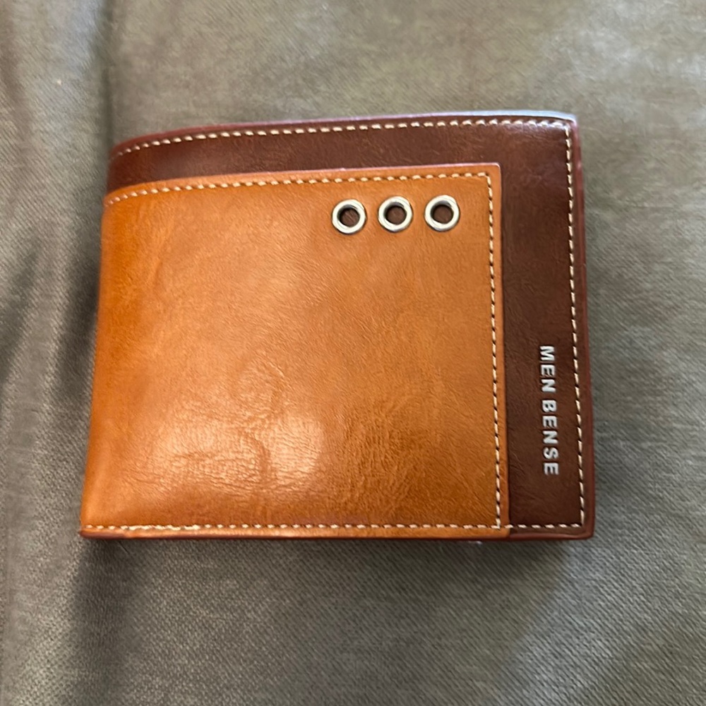 Men Bense Leather Wallet